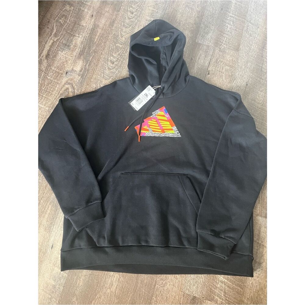 Adidas Women's Abstract Hoodie (KC4348)-Size 2XL